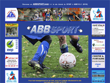 Tablet Screenshot of abbsport.com